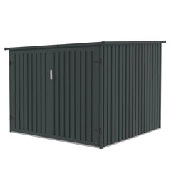 Fornorth Fahrradgarage für vier Fahrrder 203 x 198 x 157 cm, Dunkelgrau