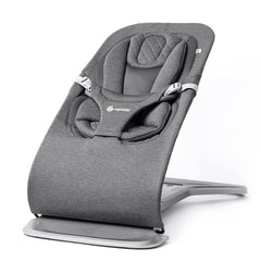 Ergobaby 3-in-1 Evolve Bouncer, Ergonomische Babywippe für Neugeborene ab Geburt bis zum Kleinkind, Babyschaukel mit Neugeboreneneinsatz (2,5 kg - 13,2 kg), Cream