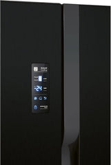 Bomann® Kühlschrank mit Gefrierfach | No-Frost Gefrierteil | 186cm Kühlschrank | 39dB | Kühl Gefrierkombination mit MultiAirflow | 320L | Kühl Gefrierkombination No-Frost | KG 7361 schwarz-inox