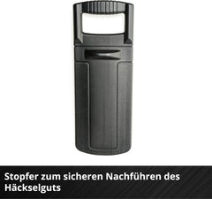 Einhell Akku-Messerhäcksler REDAXXO 36/25 Power X-Change (36 V, max. 25 mm Aststärke, 3 Wendemesser aus Stahl, 55 L Fangsack, Transportgriff, Stopfer)