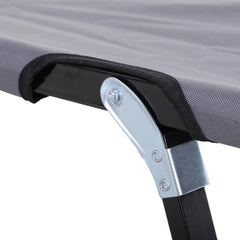 Outsunny Campingbett klappbar für 2 Personen erhöht faltbar