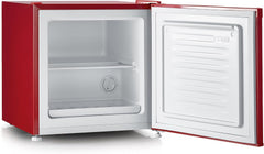 SEVERIN Retro Mini Kühl-/Gefrierbox (31 l), Gefrierschrank klein, Minikühlschrank mit flexibler Temperaturregelung, Tischkühlschrank, schwarz, GB 8880