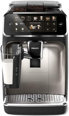 Philips Serie 5400 Kaffeevollautomat – LatteGo Milchsystem, 12 Kaffeespezialitten, Intuitives Display, 4 Benutzerprofile, Chrom (EP5447/90)