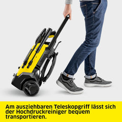 Kärcher Hochdruckreiniger K 4 Power Control Flex Home, Druck: max. 130 bar, Fördermenge: 420 l/h, Fläche: 30 m²/h, Wasserfilter, Gewicht: 11,5 kg, Hochdruckpistole, Dreckfräser, Strahlrohr, Home Kit