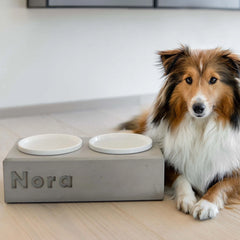 Futterstation Hund PATERA DUO Personalisiert