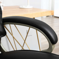 HOMCOM Bürostuhl höhenverstellbar 360° drehbar