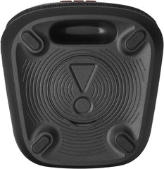 JBL Partybox Stage 120 in Schwarz – Tragbare Bluetooth-Lautsprecher-Box mit JBL Pro Sound, Lichtshow, KI-Sound-Boost und Teleskopgriff – 12 h Laufzeit