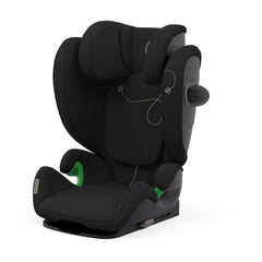 CYBEX Gold Kinder-Autositz Solution G i-Fix, Für Autos mit und ohne ISOFIX, Ab ca. 3 bis 12 Jahre (100 - 150 cm), Ab ca. 15 bis 50 kg, Lava Grey