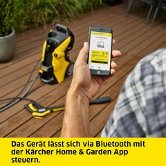Kärcher Hochdruckreiniger K 7 Premium Power Home, Druck: 180 bar, Durchfluss: 600 l/h, Flächenleistung: 60 m²/h, Leistung: 3.000 W, Schlauchtrommel, mit Pistole, Dreckfräser, Strahlrohr