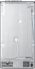 LG GSGV81PYLL Side by Side Kühlschrank, Klasse E, 635 L, Instaview, Kühlschrank mit Gefrierfach, Eis-, Crushed Ice- Wasserspender, Total NoFrost, Smart Inverter Kompressor, Wi-Fi
