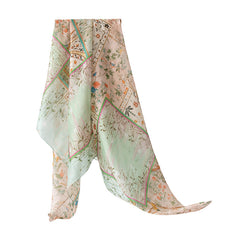 Summer Lightweight Natural Mulberry Silk Scarf Wrap