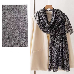 Spring & Summer Lightweight Pure Mulberry Silk Long Scarf UV Protection