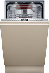 NEFF S157YCX03E, N 70, Smarter Geschirrspüler Vollintegriert, 60 cm, Besteckschublade, Made in Germany, Zeolith-Trocknung, besonders leise Spülmaschine, höhenverstellbarer Oberkorb, starker Sprühdruck