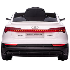 HOMCOM Audi E-tron Kinderauto 12V mit Fernbedienung