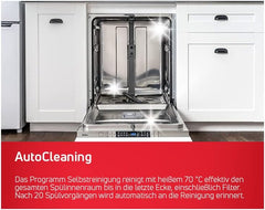 Amica Einbau-Geschirrspüler EGSPV 597 910 / vollintegriert / 60 cm breit / 5 Programme, 12 Maßgedecke/Startzeitvorwahl