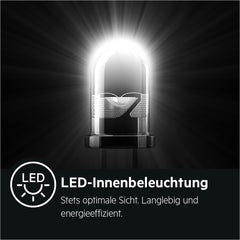 AEG RTS814DXAW Freistehender Tisch-Kühlschrank / 845 mm / 134 L / D
