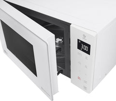 LG MH6535GIS Mikrowelle mit Inverter Technologie & Quarz Grill, 25 Liter Kapazitt, 1000 W, Automatikprogramme, einstellbare Leistungsstufen für optimales Garen und EasyClean-Funktion, Schwarz