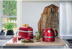 KitchenAid Toaster für 2 Scheiben mit Sandwich-Zange | Artisan | Retro Toast Machine | Verschiedene Funktionen und Bräunungsstufen | Grün