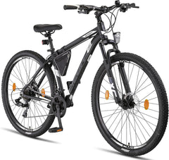 Licorne Bike Effect Premium Mountainbike Aluminium Discbremse Jungen Mädchen 21 Gang