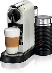 Nespresso De'Longhi EN267.BAE Citiz Kaffeemaschine mit Milchaufschäumer, Energiesparfunktion, 1710W, 1 Liter, 37.2 x 21.8 x 27.7 cm, Schwarz