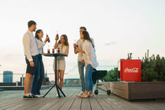 °CUBES Flaschenkühlschrank Coca-Cola Classic/ 51 cm Höhe / 98 kWh/Jahr / 48 L Kühlteil
