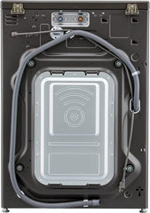LG F4WV7080, Klasse A, Frontlader-Waschmaschine 8 kg, 1400 U/Min, AI Direct Drive, Wi-Fi, Tiefenreinigung mit Dampf, Große Kapazität, TRIPLE A, Außentür aus Sicherheitsglas, 62 x 60 x 85 cm ꟷ Weiß