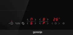 Gorenje GI6401BCE Induktions-Kochfeld / 60 cm/TouchControl/PowerBoost/Timer/ChildLock/Restwärmeanzeige/Schwarz