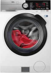 AEG L7WBA60680 Waschtrockner / DualSense - schonende Pflege / 8 kg Waschen / 5 kg Trocknen / D / energiesparend / Mengenautomatik / Nachlegefunktion / ProSteam - Auffrischfunktion / 1600 U/min Weiß