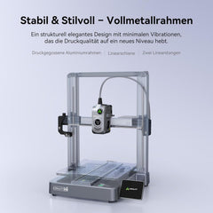 Creality K2 Plus Combo 3D-Drucker, 16-Farben Multimaterial-Druck, 350³mm XXL-Bauraum, Servo-Direktantrieb, Dual-KI-Kameras, Ultra-Leise