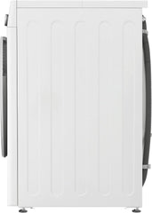 LG F4WV7080, Klasse A, Frontlader-Waschmaschine 8 kg, 1400 U/Min, AI Direct Drive, Wi-Fi, Tiefenreinigung mit Dampf, Große Kapazität, TRIPLE A, Außentür aus Sicherheitsglas, 62 x 60 x 85 cm ꟷ Weiß