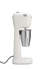HENDI Milchshake Maker, Inkl. 2 Mixbechers (Edelstahl und Polykarbonat) und 4 austauschbaren Rührwerken, Drink mixer, Frappés, Getränkemixer, 230V/400W, 170x196x(H)490mm, Karamell
