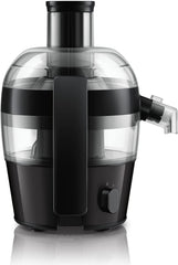 Philips Entsafter – 1100W, 2L, HomeID-Rezepte-App, XXL-Einfüllffnung, QuickClean (HR1921/20), 25 x 43.2 x 29.6 cm, Edelstahl