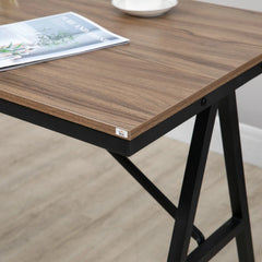 HOMCOM Bartisch-Set 5-tlg. mit Barhockern viel Platz hoher Sitzkomfort