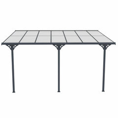 Fornorth Terrassenüberdachung 435x300x225-270cm