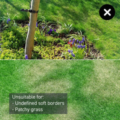 LawnMaster VBRM16 OcuMow Mhroboter für geeignet für bis zu 100 qm-Selbstfahrender Rasenmher Roboter mit MX 24V 4.0Ah Lithium-Ionen Akku Ohne Kabel