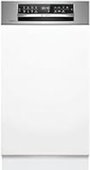 Bosch SPV2IKX10E Serie 2 Smarter Geschirrspüler vollintegriert, 45 cm breit, Besteckkorb, Extra Trocknen auf Knopfdruck, InfoLight roter Lichtpunkt am Boden, AquaStop Schutz gegen Wasserschäden, Weiß