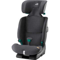 BRITAX RÖMER Kindersitz ADVANSAFIX 2 Z-LINE, für Kinder von 76-150 cm (i-Size) mit und ohne ISOFIX, 15 Monate bis 12 Jahre, Space Black