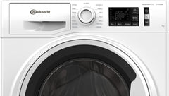 Bauknecht W Active 711 B Waschmaschine-Frontlader/ 7kg/ 1400 U/min/Kraftvolle Fleckentfernung/Dampf Programme/Steam Hygiene mit Antivirus/Steam Refresh/Stopp&Add Funktion/Dynamic Inverter-Motor