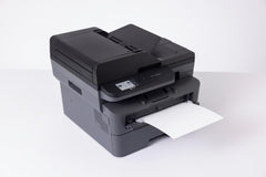 Brother MFC-L2860DWE 4-in-1-Multifunktions-Laserdrucker, 34 ppm, Duplexdruck, 6,8 cm Touchscreen-Farbdisplay, Fast Ethernet, WLAN mit 5 GHz und USB 2.0