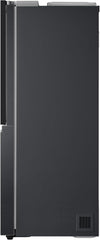 LG GSGV81PYLL Side by Side Kühlschrank, Klasse E, 635 L, Instaview, Kühlschrank mit Gefrierfach, Eis-, Crushed Ice- Wasserspender, Total NoFrost, Smart Inverter Kompressor, Wi-Fi