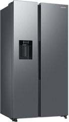 RS6GA8521B1/EG Side-by-Side Kühlschrank, 178 cm, 634 , 225 Gefriervolumen, Space Max Technologie, Premium Black Steel