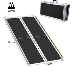 Sonnewelt Rollstuhlrampe Laderampe Alu bis 270kg