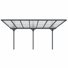 Fornorth Terrassenüberdachung 435x300x225-270cm