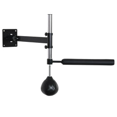 HOMCOM Boxgestell Punchingball höhenverstellbar Wandhalterung