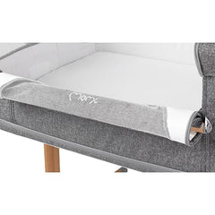 Momi SMART Bed 4-in-1 Kinderbeistellbetten bis 15 kg, Beistellbett für Babys mit Matratze, Höhenverstellbar