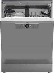 Beko BDFN26420W b300 freistehender Geschirrspüler, unterbaufhig, Platz für 14 Magedecke, Pro Inverter Motor, TrayWash, HygieneIntense, 6 Programme, WaterSafe+, Wei