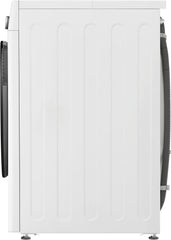 LG F4WV7080, Klasse A, Frontlader-Waschmaschine 8 kg, 1400 U/Min, AI Direct Drive, Wi-Fi, Tiefenreinigung mit Dampf, Große Kapazität, TRIPLE A, Außentür aus Sicherheitsglas, 62 x 60 x 85 cm ꟷ Weiß