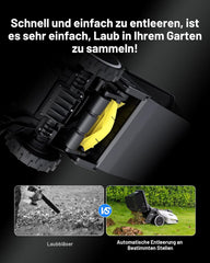 MAMMOTION YUKA Mini 700 Mähroboter ohne Begrenzungskabel, NetRTK+Vision, Keine RTK-Antenne erforderlich, Auto-Kartierung, Empf. 700m², Max. 1100m², mit 4G-Modul, 50% Steigung