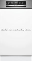 Bosch SPV2IKX10E Serie 2 Smarter Geschirrspüler vollintegriert, 45 cm breit, Besteckkorb, Extra Trocknen auf Knopfdruck, InfoLight roter Lichtpunkt am Boden, AquaStop Schutz gegen Wasserschäden, Weiß