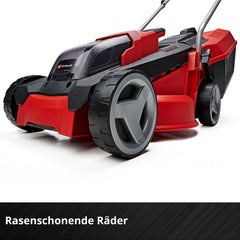 Einhell City Akku-Rasenmher GE-CM 18/30 Li Kit Power X-Change (18 V, 30 cm Schnittbreite, bis 150 m, Brushless, 25L Fangkorb, 30-70 mm Schnitthhe, inkl. 3,0 Ah Akku + Ladegert)